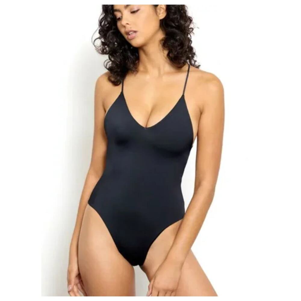 DOS GARDENIAS Darkstar The Strappy One-Piece Swimsuit Size 5